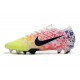 Nike Neymar Mercurial Vapor 13 Elite FG Blanc Noir Bleu Volt
