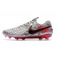 Chaussure Nouvelles Nike Tiempo Legend 8 Elite FG - Gris Noir