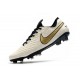Chaussure Nouvelles Nike Tiempo Legend 8 Elite FG -Blanc Or Noir