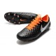Chaussure Nouvelles Nike Tiempo Legend 8 Elite FG -Noir Orange Blanc