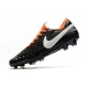 Chaussure Nouvelles Nike Tiempo Legend 8 Elite FG -Noir Orange Blanc