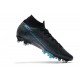 Nike Mercurial Superfly 7 Elite Pro AG Noir Bleu