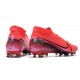 Nike Mercurial Superfly 7 Elite Pro AG Cramoisi Noir