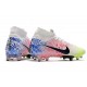 Nike Mercurial Superfly 7 Elite Pro AG Neymar Blanc Noir Bleu Volt
