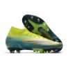 Nike Mercurial Superfly 7 Elite Pro AG Citron Noir Vert