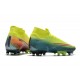 Nike Mercurial Superfly 7 Elite Pro AG Citron Noir Vert