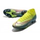 Nike Mercurial Superfly 7 Elite Pro AG Citron Noir Vert