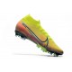 Nike Mercurial Superfly 7 Elite Pro AG Citron Noir Vert