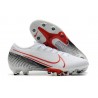 Nike Mercurial Vapor 13 Elite Pro-AG Blanc Cramoisi