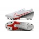 Nike Mercurial Vapor 13 Elite Pro-AG Blanc Cramoisi