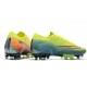Nike Mercurial Vapor 13 Elite Pro-AG Citron Noir Vert