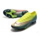 Nike Mercurial Vapor 13 Elite Pro-AG Citron Noir Vert