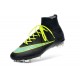 2015 Nike Mercurial Superfly 4 FG Crampons de Football Noir Vert