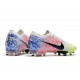 Nike Mercurial Vapor 13 Elite Pro-AG Neymar Blanc Noir Bleu Volt