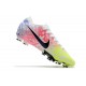 Nike Mercurial Vapor 13 Elite Pro-AG Neymar Blanc Noir Bleu Volt