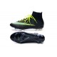 2015 Nike Mercurial Superfly 4 FG Crampons de Football Noir Vert
