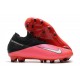 Nouveau Nike Phantom Vision 2 Elite DF FG -Cramoisi Argent Noir