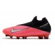 Nouveau Nike Phantom Vision 2 Elite DF FG -Cramoisi Argent Noir