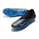 Nouveau Nike Phantom Vision 2 Elite DF FG -Noir Bleu Laser Anthracite