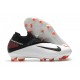 Nouveau Nike Phantom Vision 2 Elite DF FG -Blanc Noir Cramoisi