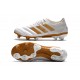 Nouvelles Crampons de Foot - Adidas Copa 19.1 FG Blanc Or