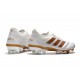 Nouvelles Crampons de Foot - Adidas Copa 19.1 FG Blanc Or