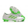 Nouvelles Crampons de Foot - Adidas Copa 19.1 FG Blanc Vert