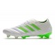 Nouvelles Crampons de Foot - Adidas Copa 19.1 FG Blanc Vert