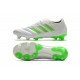 Nouvelles Crampons de Foot - Adidas Copa 19.1 FG Blanc Vert