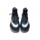 Nouveau Chaussure de Football Nike Mercurial Superfly CR FG Bleu Marine Blanc