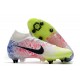 Nike Mercurial Superfly 7 Elite SG Anti Clog Neymar Blanc Noir Bleu Volt