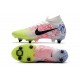 Nike Mercurial Superfly 7 Elite SG Anti Clog Neymar Blanc Noir Bleu Volt
