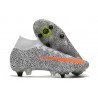 Nike Mercurial Superfly 7 Elite SG CR7 Safari-Blanc Orange Noir