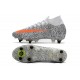 Nike Mercurial Superfly 7 Elite SG CR7 Safari-Blanc Orange Noir
