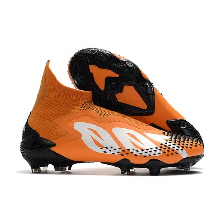 adidas Chaussure Predator Mutator 20+ FG Orange Blanc Noir