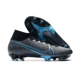 Nike Mercurial Superfly VII Elite 360 FG Wavelength Noir Bleu