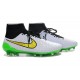 2014/2015 Nouvelle Hommes Nike Magista Obra FG Blanc Vert Noir Jaune