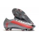 Crampon Nike Mercurial Vapor XIII 360 Elite FG Gris Noir Rouge
