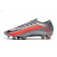 Crampon Nike Mercurial Vapor XIII 360 Elite FG Gris Noir Rouge