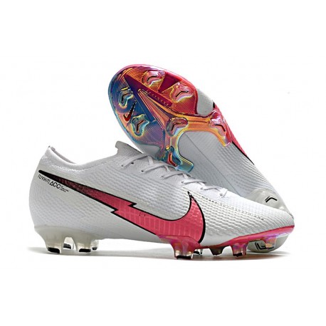 Crampon Nike Mercurial Vapor XIII 360 Elite FG Blanc Rouge