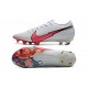 Crampon Nike Mercurial Vapor XIII 360 Elite FG Blanc Rouge