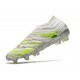 Chaussures Foot adidas Copa 20+ FG Blanc Noir Vert