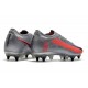 Nike Mercurial Vapor 13 Elite SG-PRO Anti Clog Gris Noir Rouge