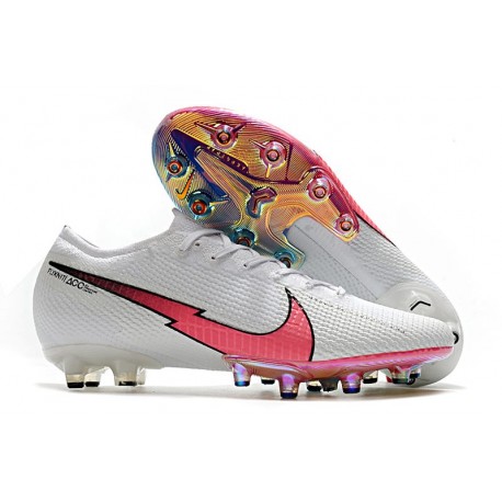 Nike Mercurial Vapor 13 Elite Pro-AG Blanc Rouge Bleu