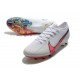 Nike Mercurial Vapor 13 Elite Pro-AG Blanc Rouge Bleu
