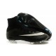 2014 Nouvelle Chaussure Nike Mercurial Superfly IV FG CR Noir Blanc Turquoise