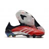 Crampon adidas Predator Archive Édition limitée FG Rouge Noir Argent