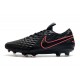 Nike Tiempo Legend VIII Elite FG Crampons Noir Rose