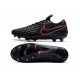 Nike Tiempo Legend VIII Elite FG Crampons Noir Rose