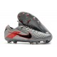Nike Tiempo Legend VIII Elite FG Crampons Gris Noir Rose